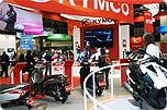 EICMA ミラノショー KYMCOブース 1