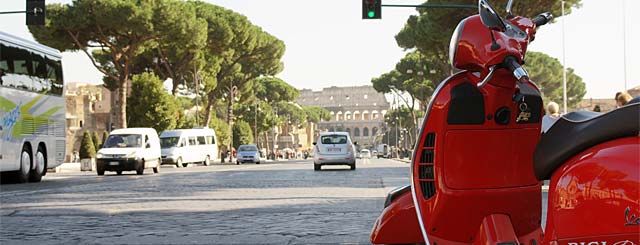 イタリア ローマ市内にて