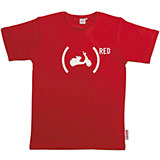 (VESPA 946)RED  Tシャツ